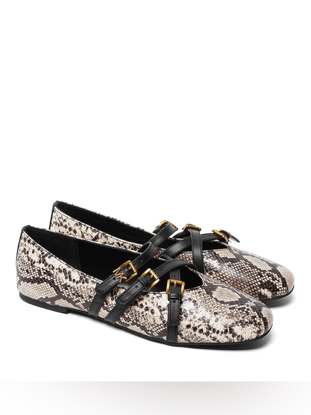 MICHAEL Michael Kors Women's Indy Flex Ballet Flats Size 8.5M